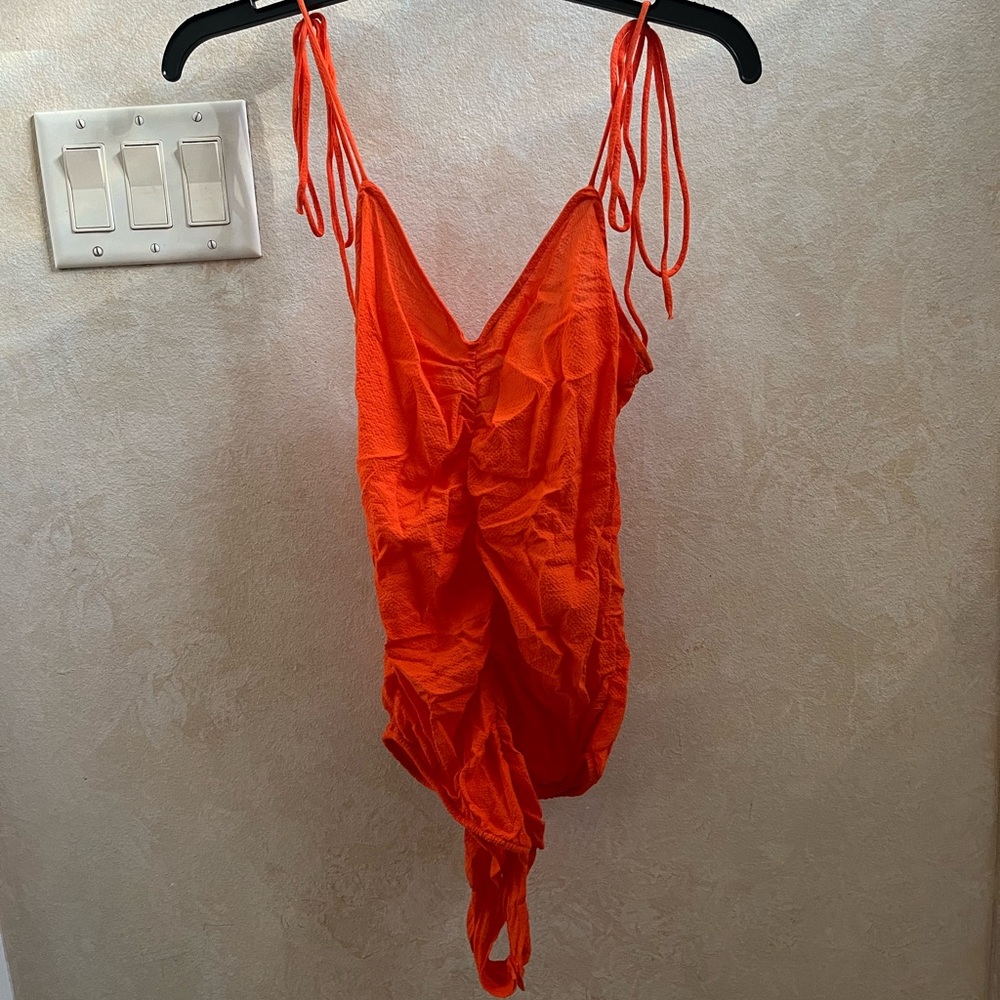 Orange ZARA Bodysuit